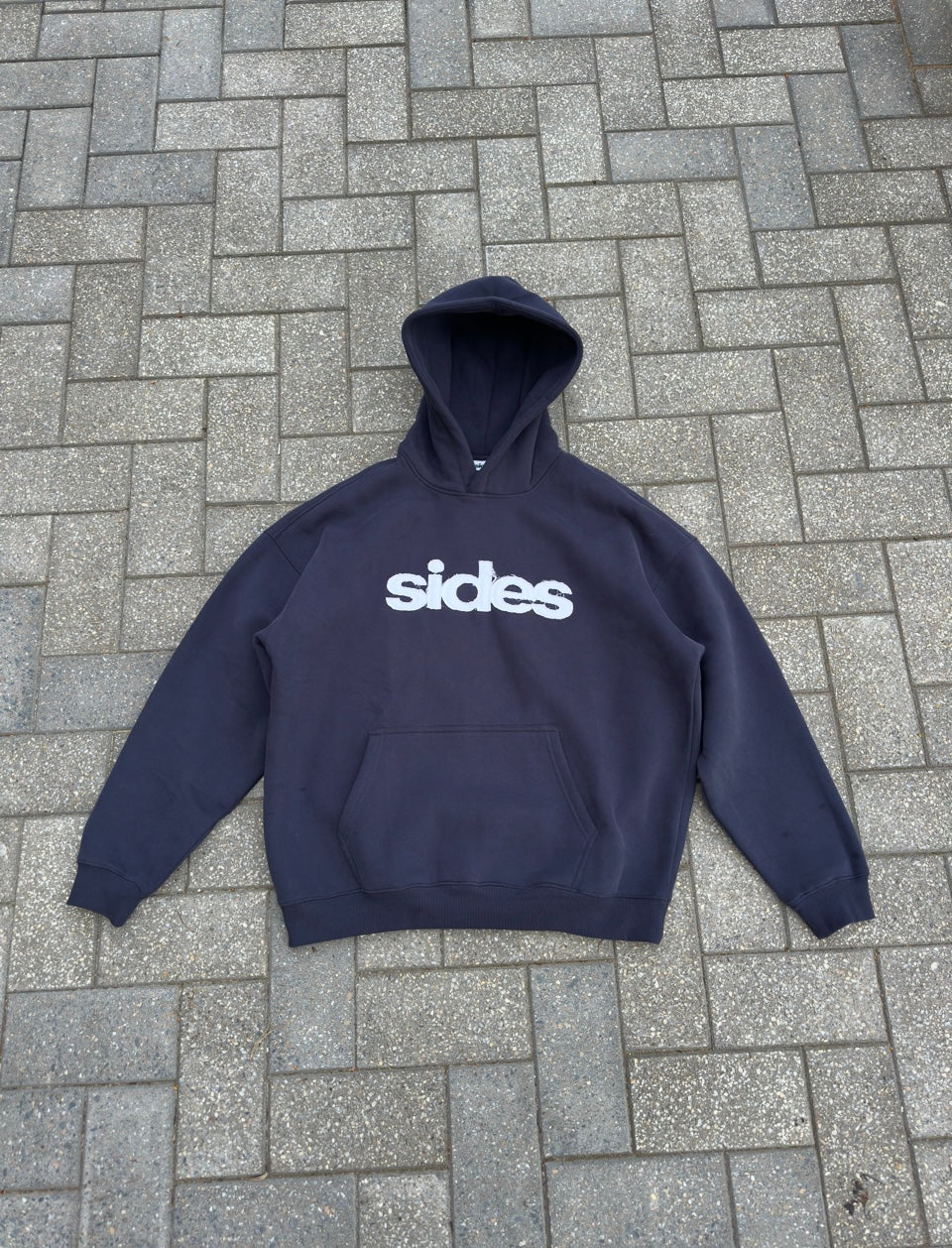 Distressed Hood  - HD2 Navy