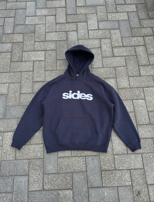Distressed Hood  - HD2 Navy