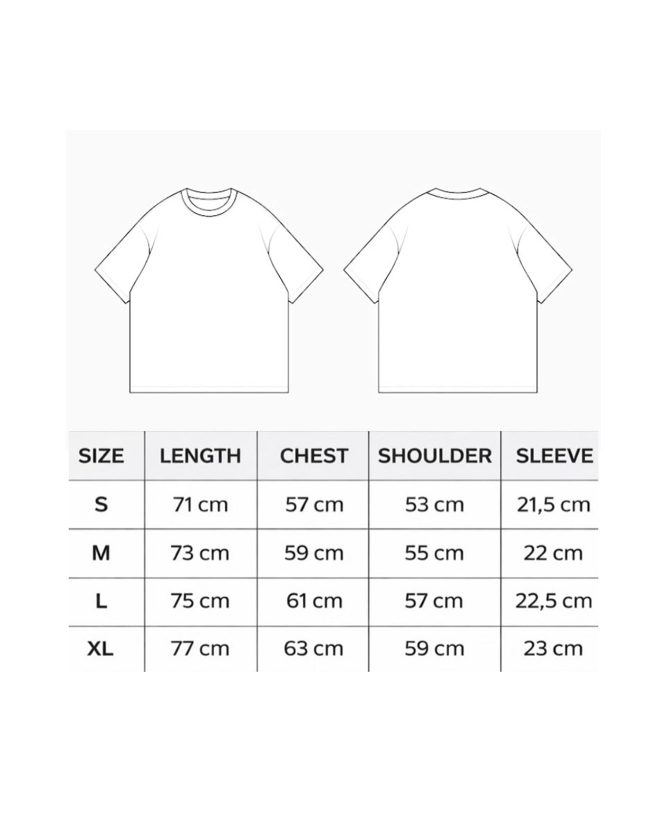 Basic ‘side’ T-shirt - Black