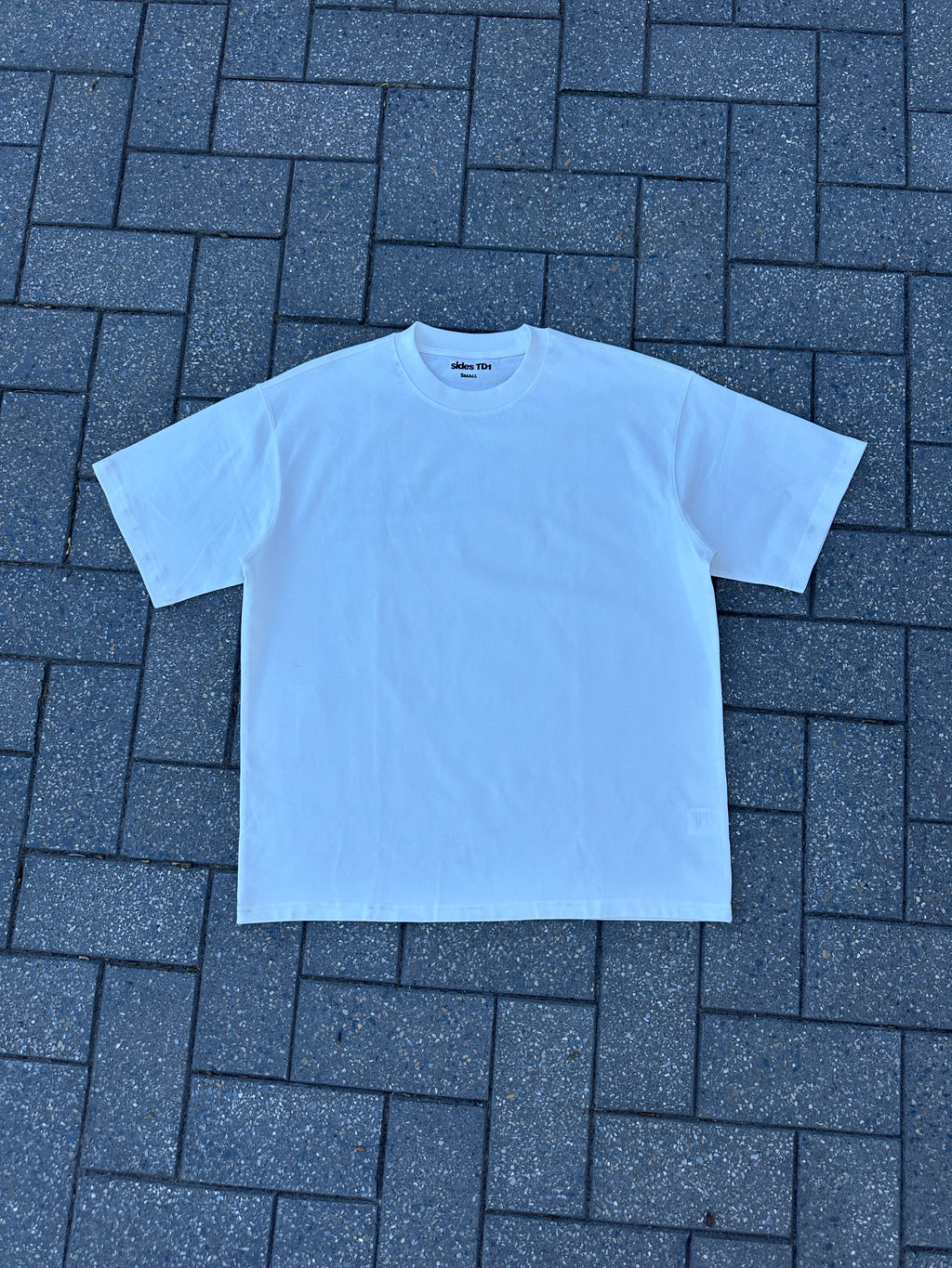Basic ‘side’ T-shirt - White