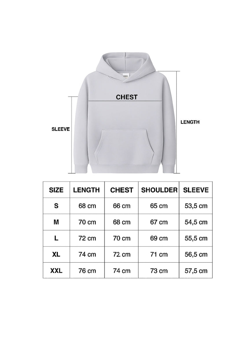 Distressed Hood - HD2 Grey